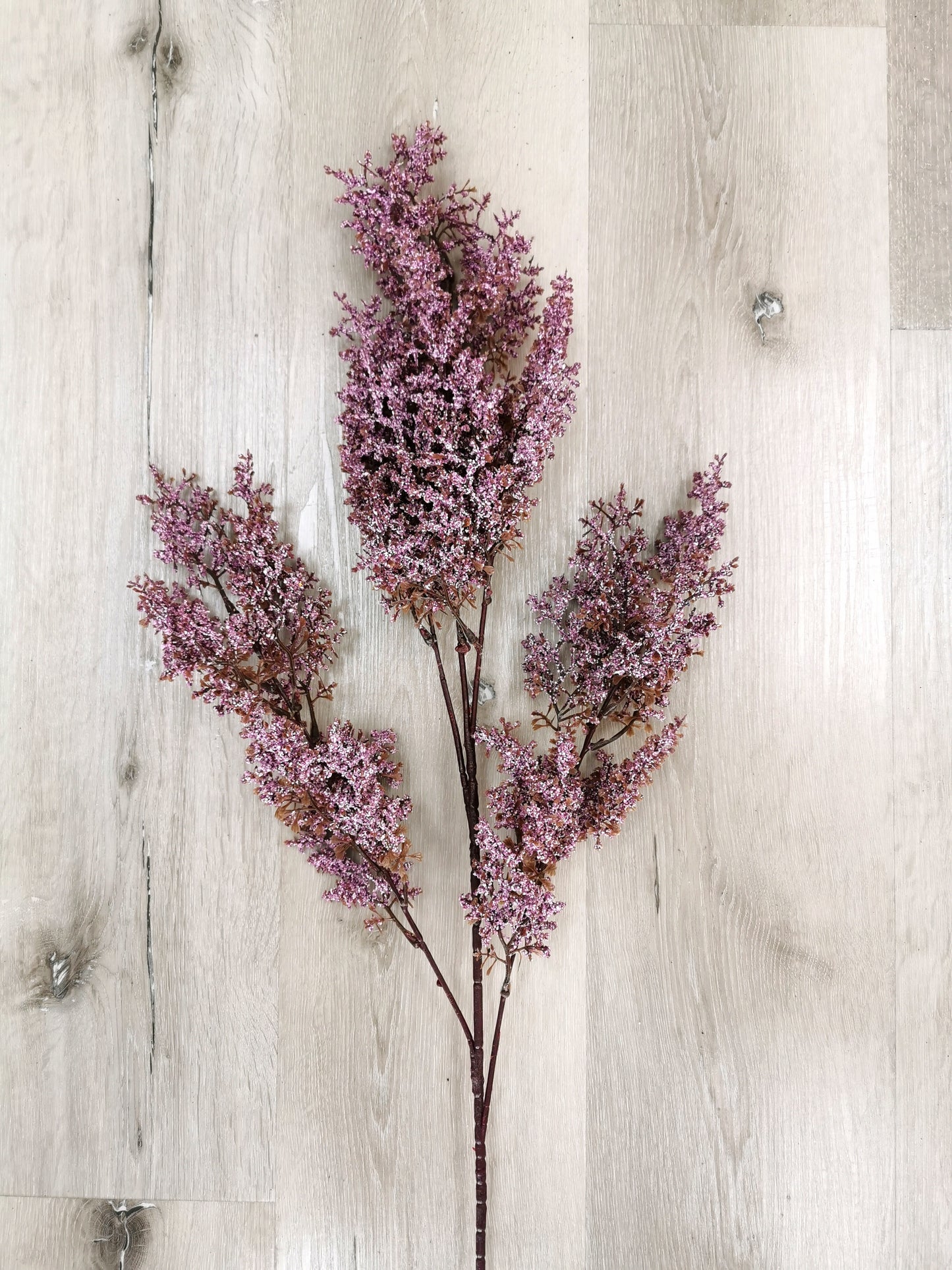 Artificial Dry Leaf, available colors: White, Red, Purple and Pink