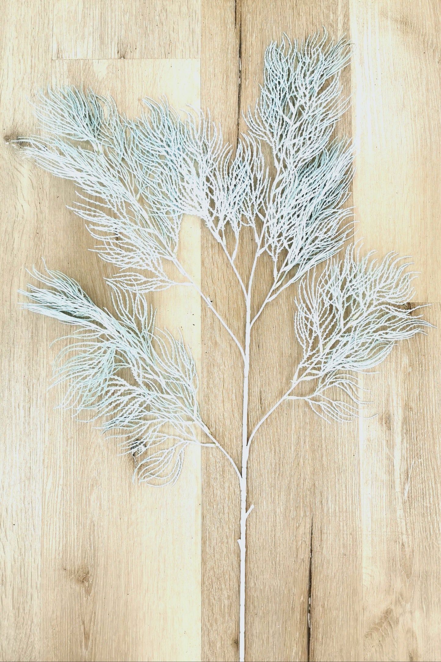 Blue Artificial Dry Leaf Greenery