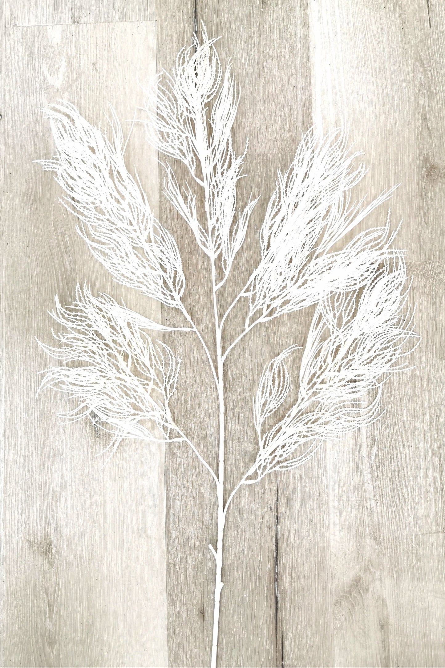 White Artificial Dry Leaf Greenery