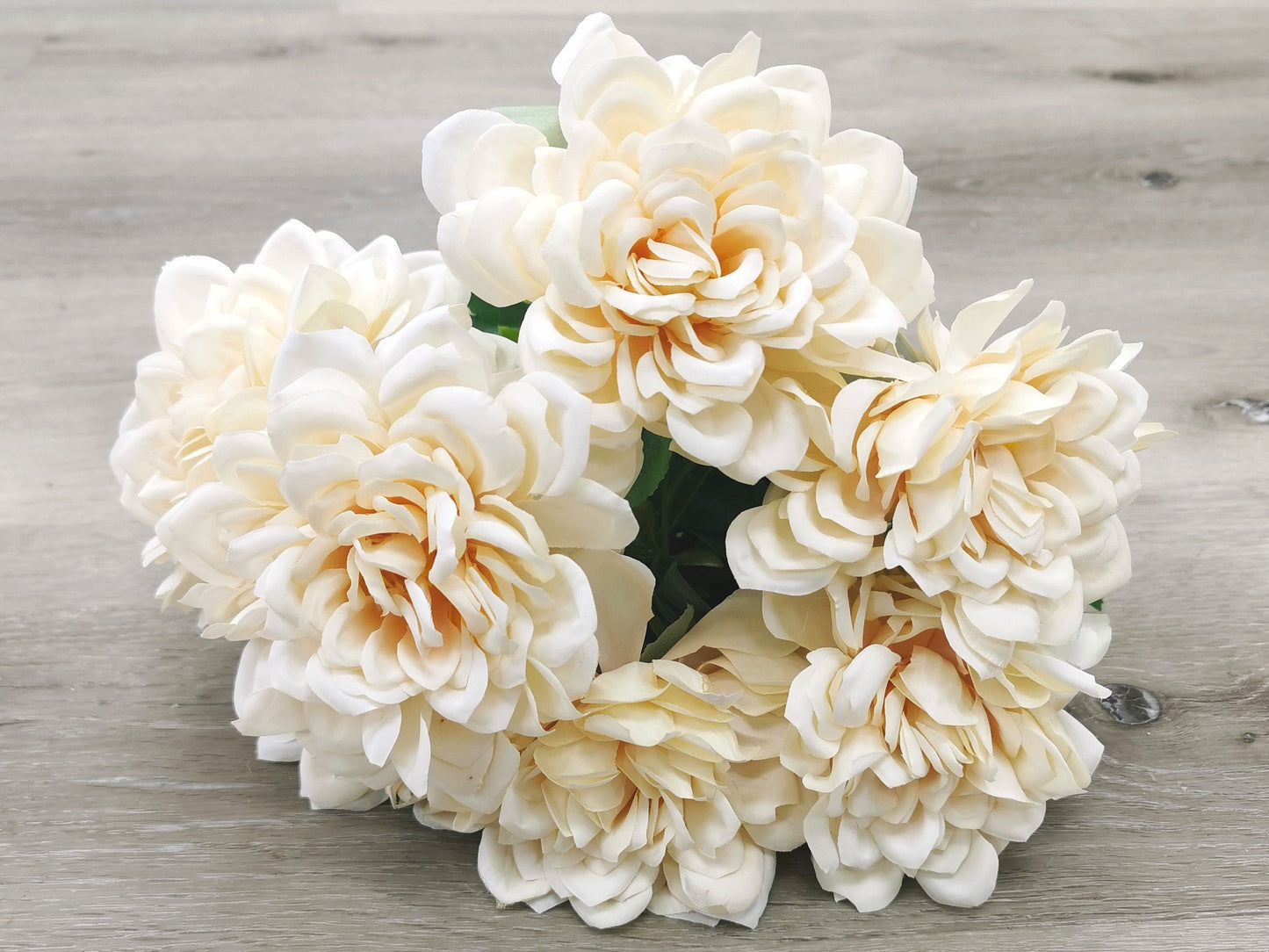 Champagne Artificial Peony - 7 Heads