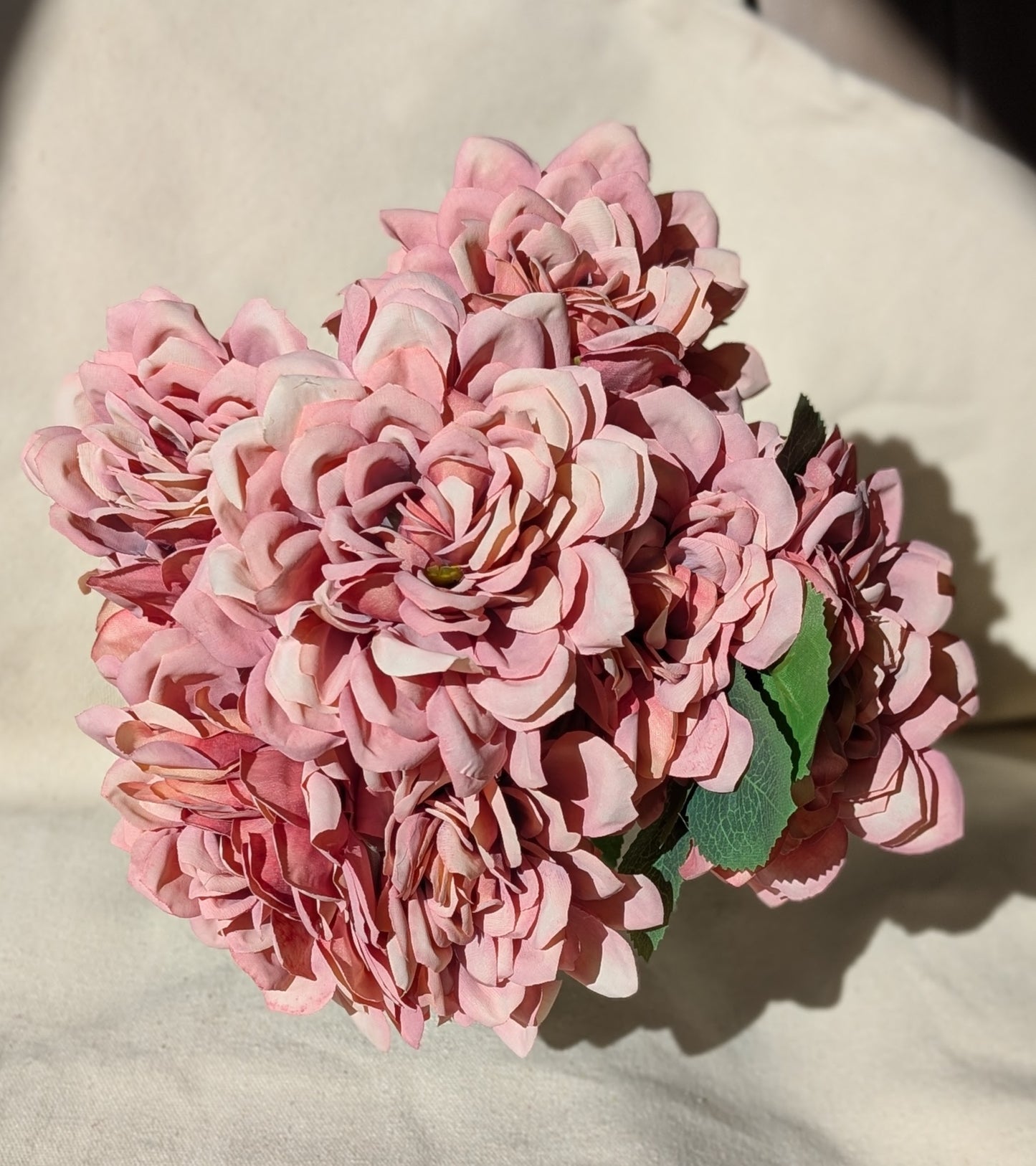 7 Heads Peony, 3 available colors: Champagne, Dusty Pink and Purple