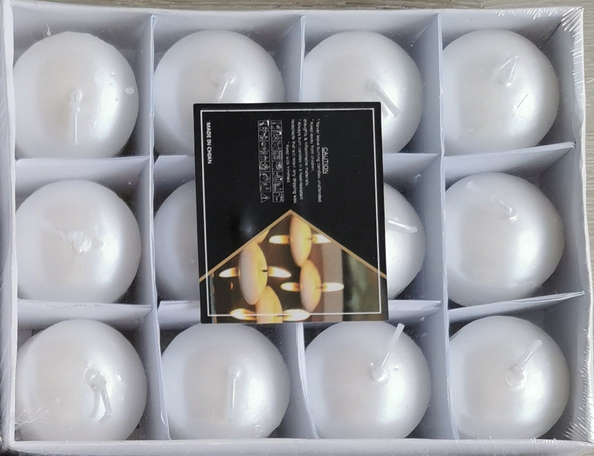 Floating Candle, 10 different colors are available