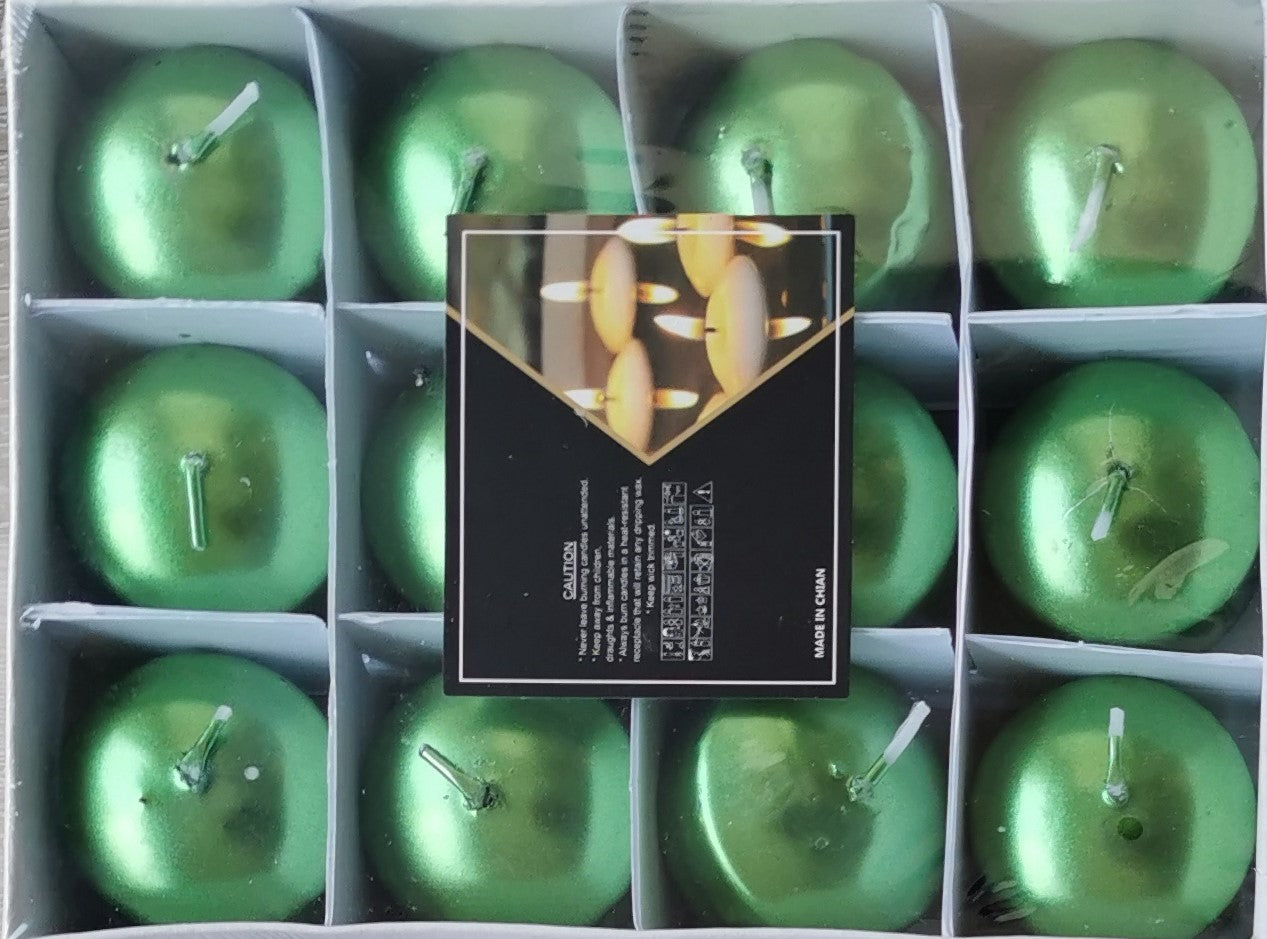 Floating Candle, 10 different colors are available