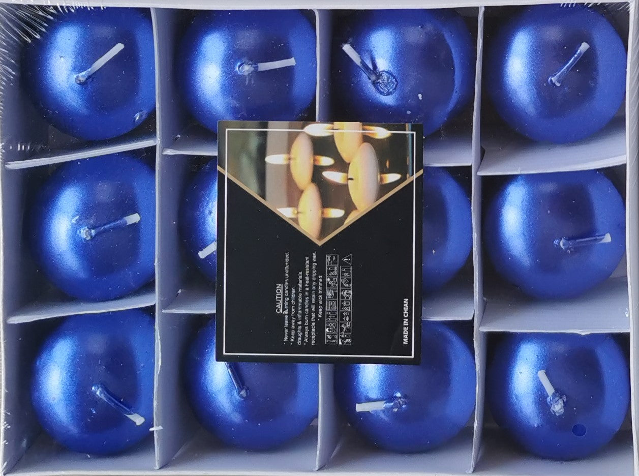 Floating Candle, 10 different colors are available