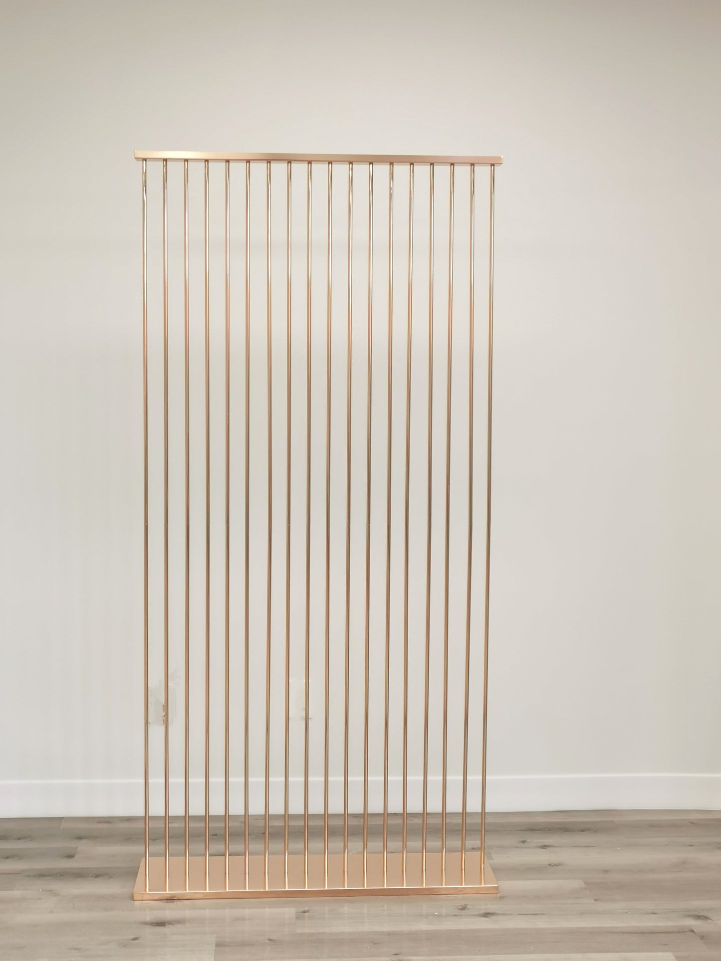 Crown gold backdrop frame, 40" X 79"