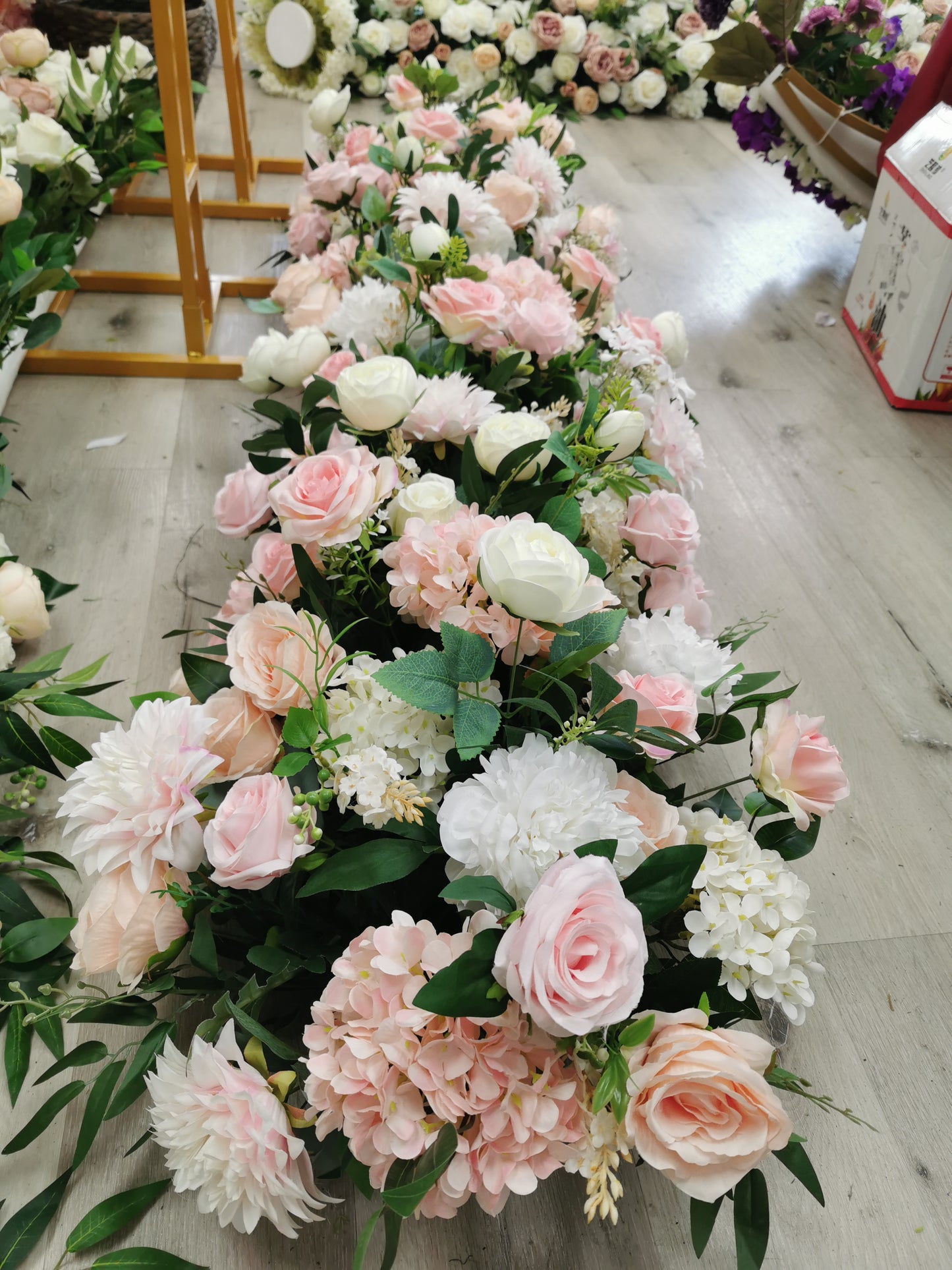 Artificial Flower Runner (price vary)