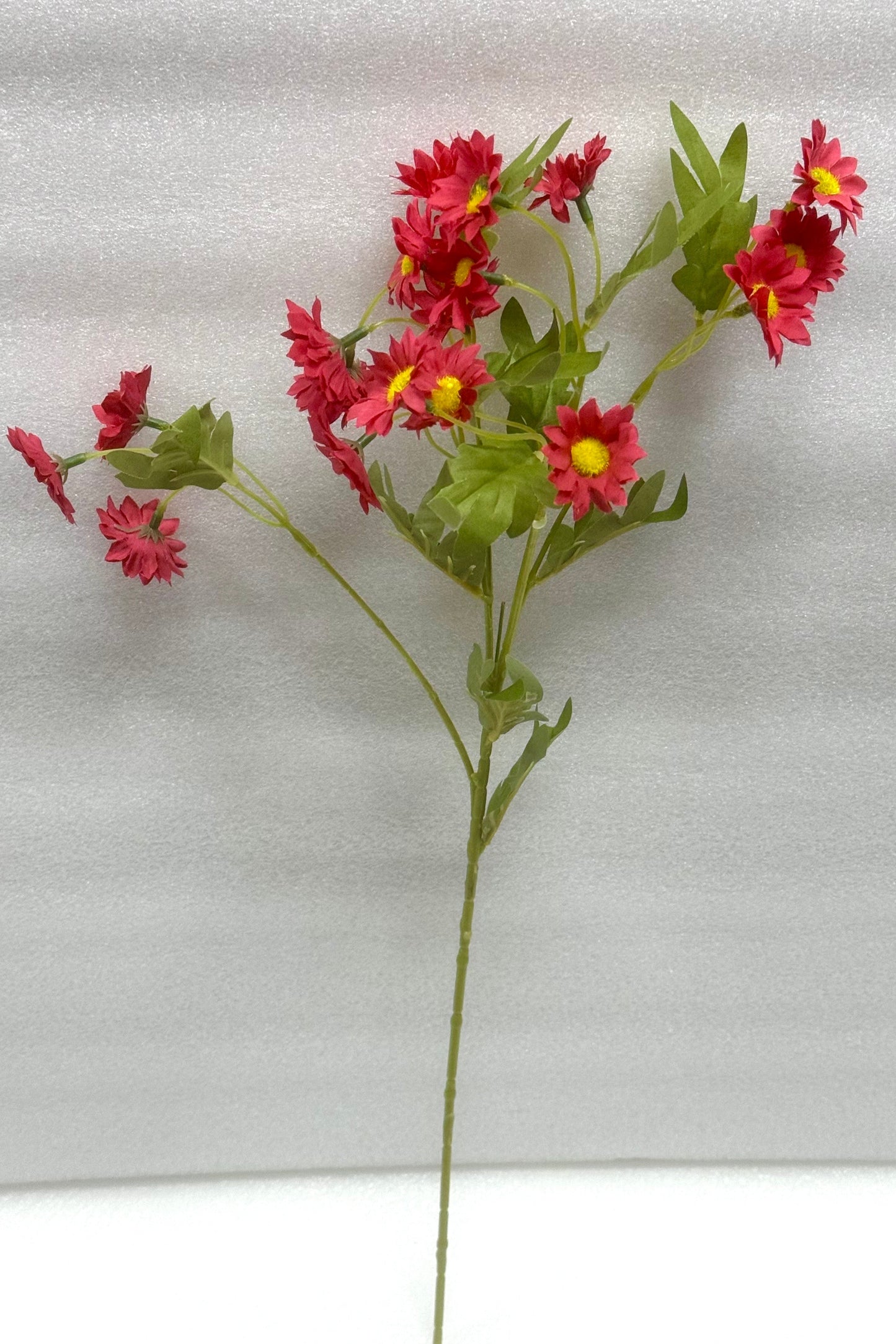 Red Artificial Gerbera Daisy Stem