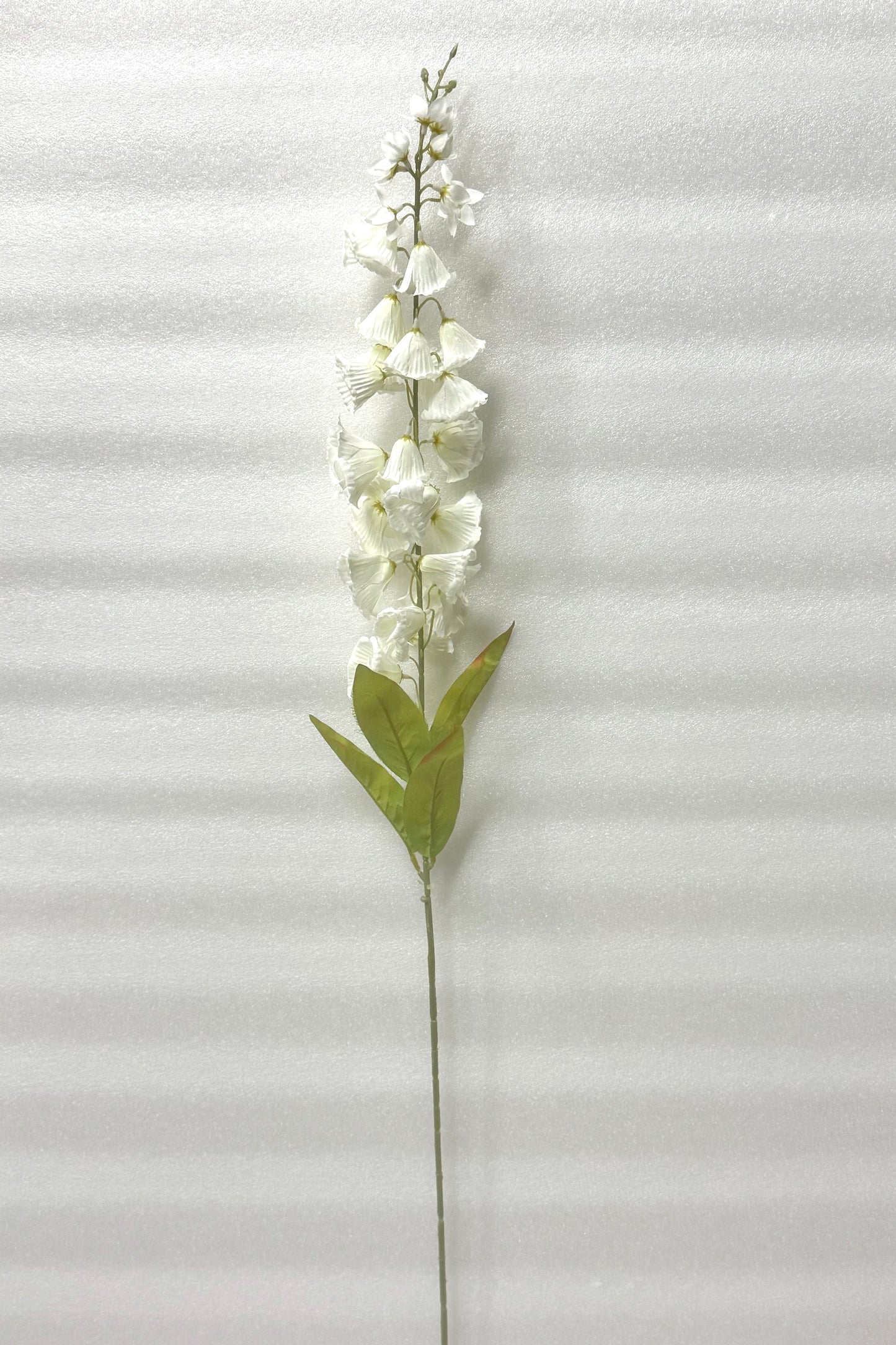 White Artificial Canterbury Bells Stem