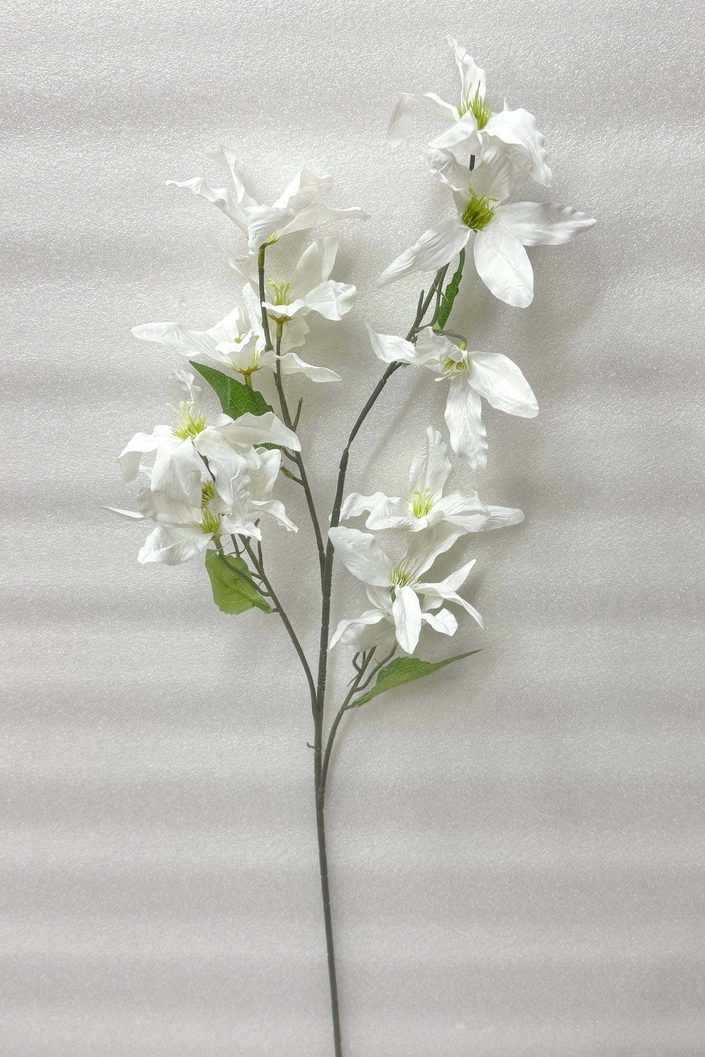 White Artificial Dancing Orchid Spray - Multiple Heads