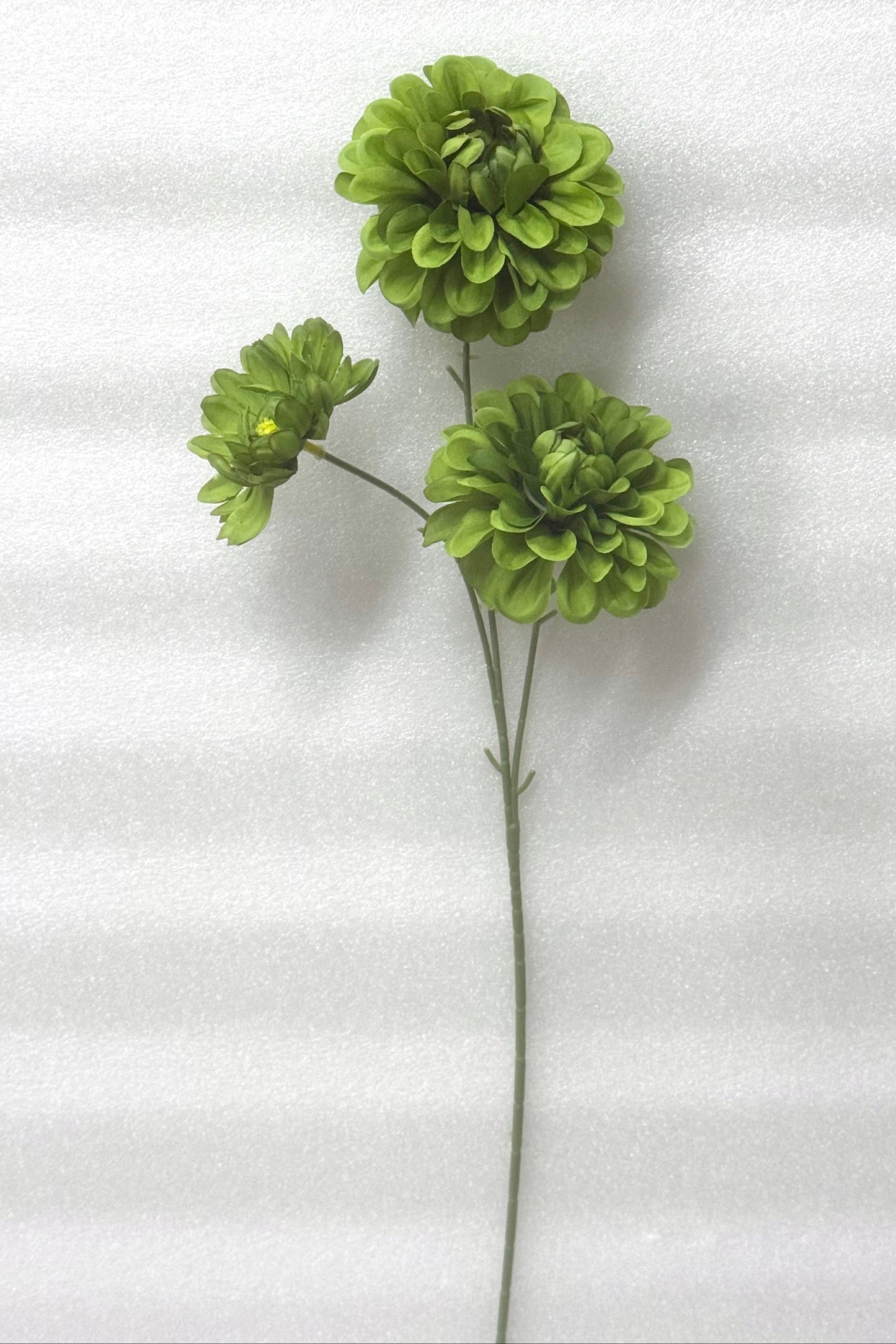Green Artificial Hydrangea Long Stem
