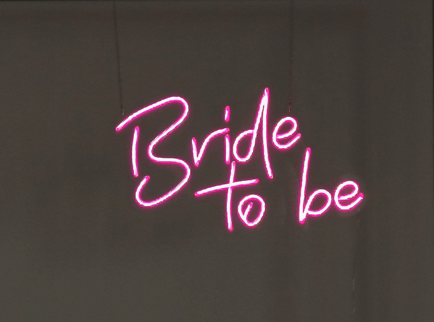 Neon Sign "Bride to be"