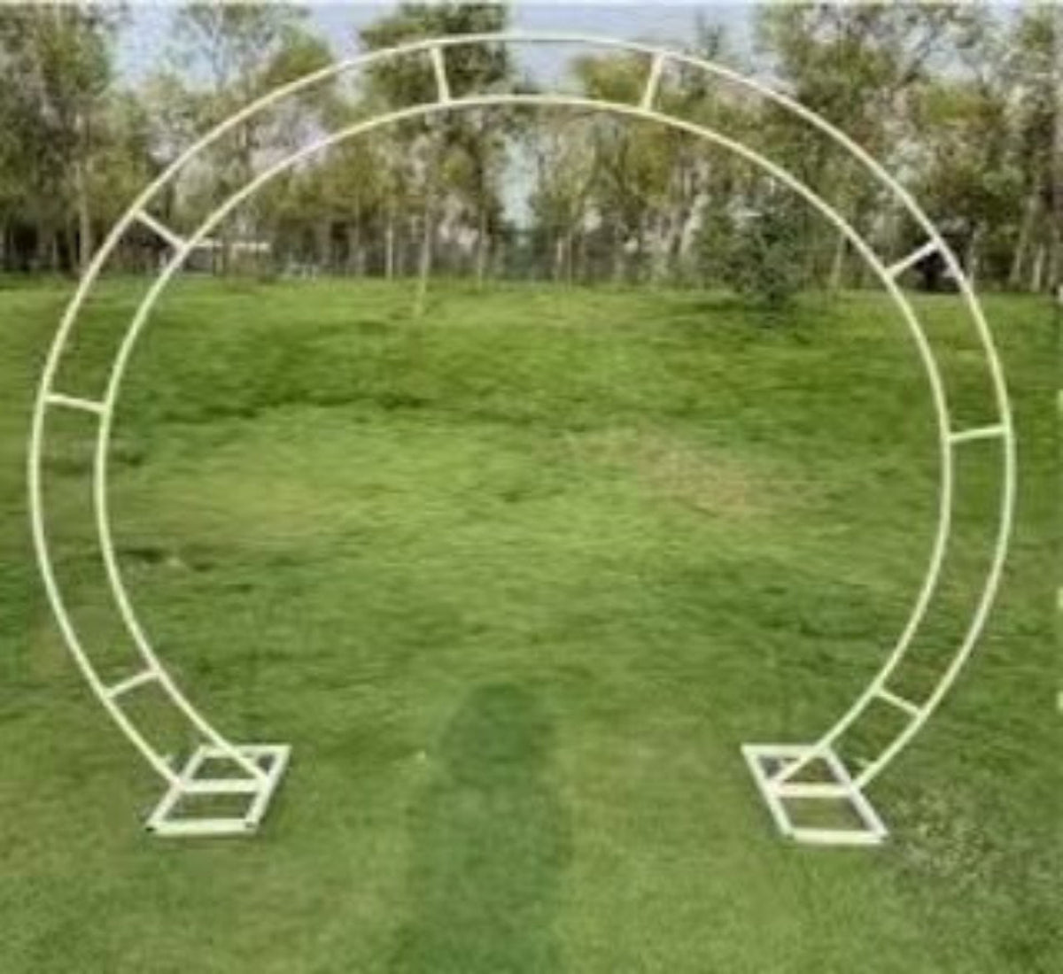 Metal Double Hoop Arches_Rental