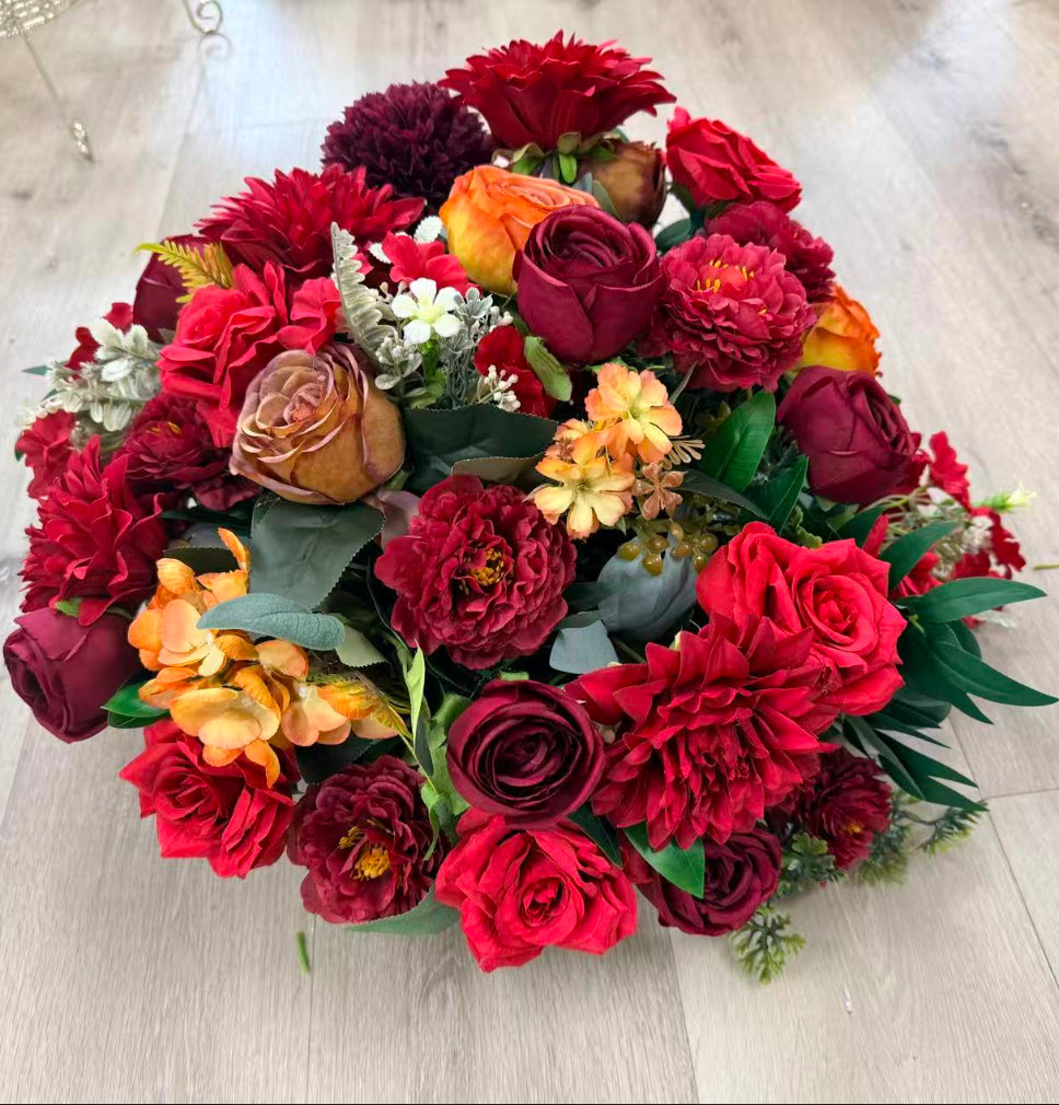 Flower center piece Rental (Red)