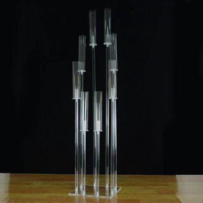 Acrylic table centerpiece, 8 heads