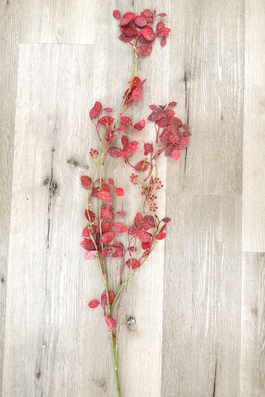 Red Artificial Small Leaf Greenery