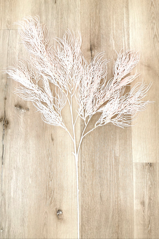 Pink Artificial Dry Leaf Greenery