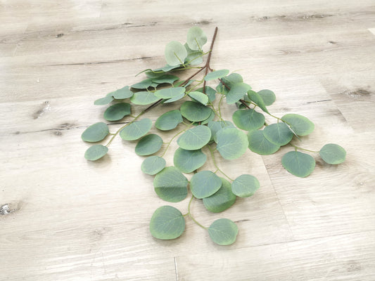 Artificial Leaf Greenery, available color: green, dark green, dusty red and orange