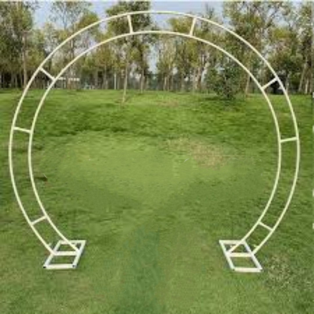 Metal Double Hoop Arch