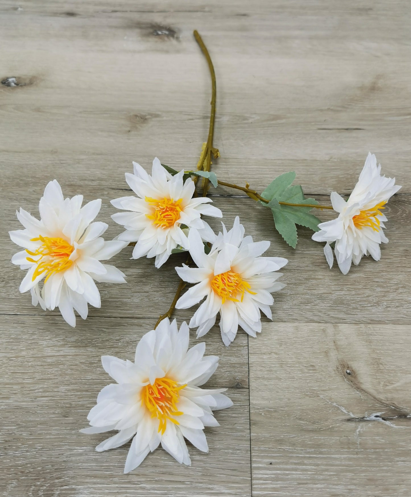 5 Heads White Flowers