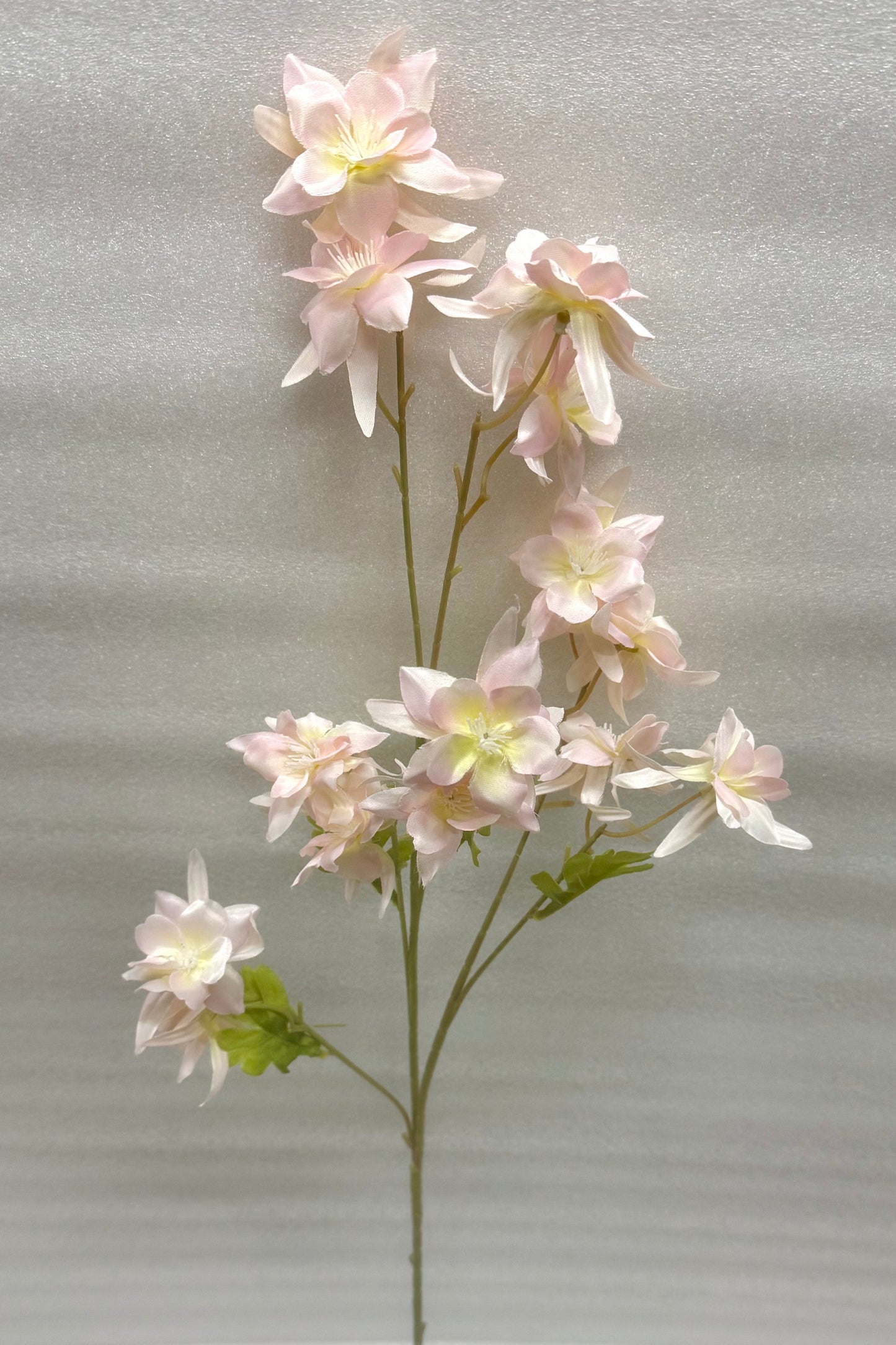 Soft Pink Artificial Cherry Blossom Spray