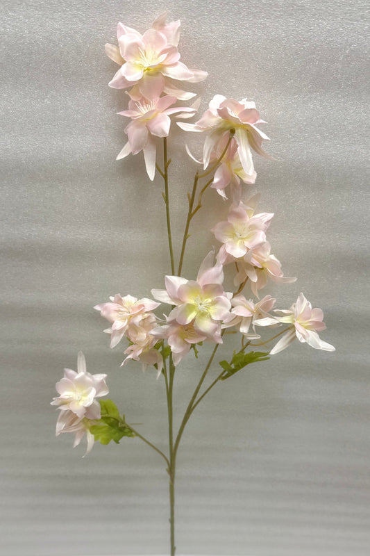 Soft Pink Artificial Cherry Blossom Spray