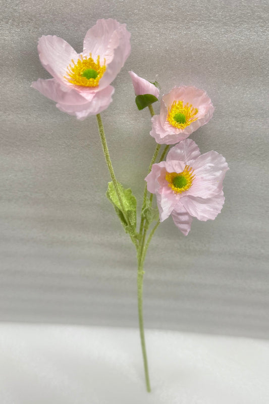 Light Pink Crinkled Blossom Spray