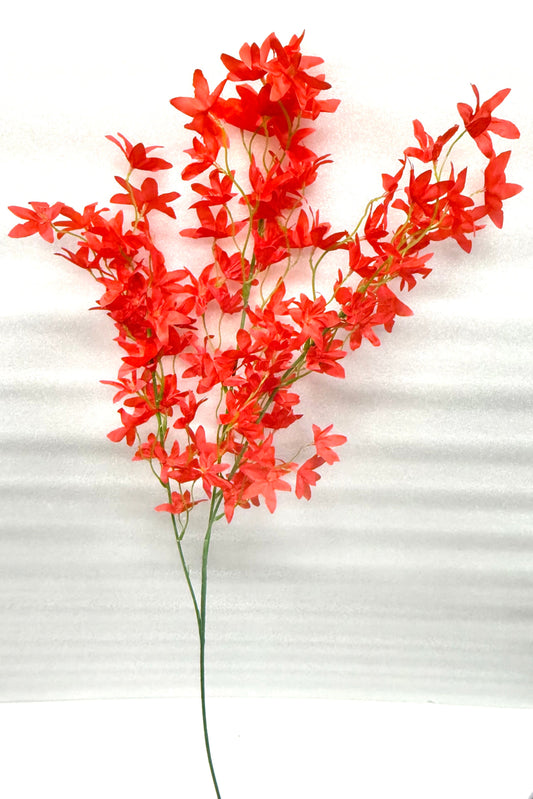 Red Artificial Delphinium Spray