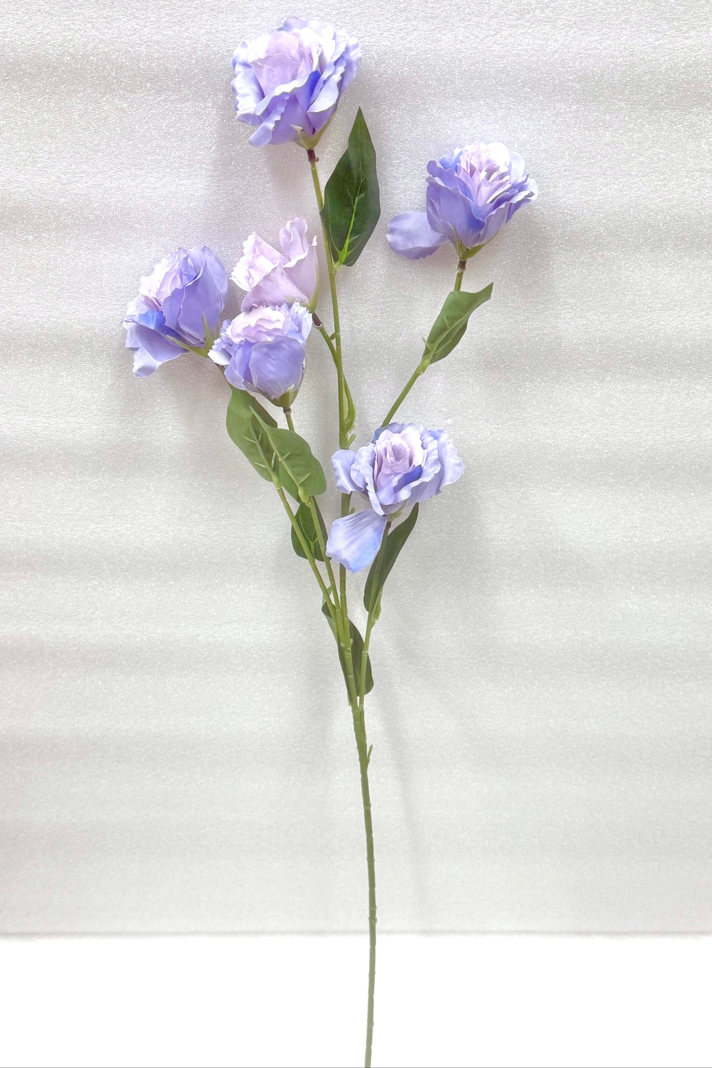 Purple Artificial Rose Stem – Multi‑Bloom Spray