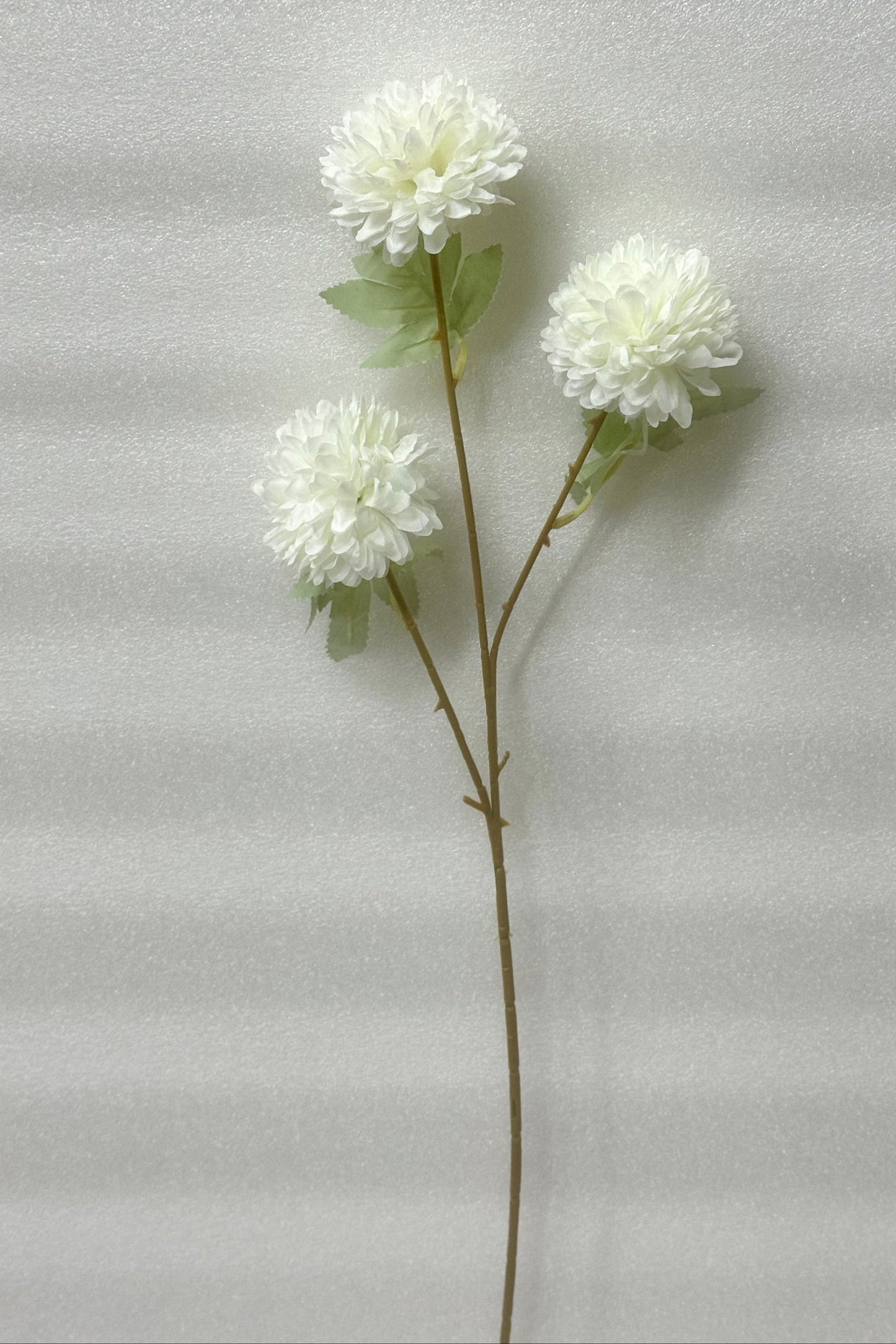 White Artificial Hydrangea Long Stem