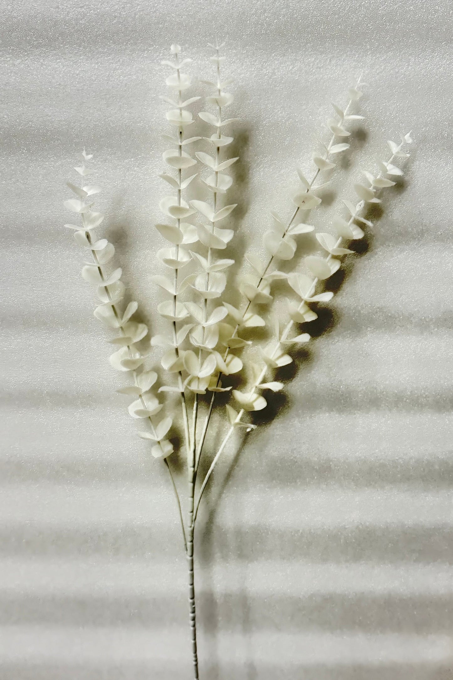 White Artificial Lunaria Stem