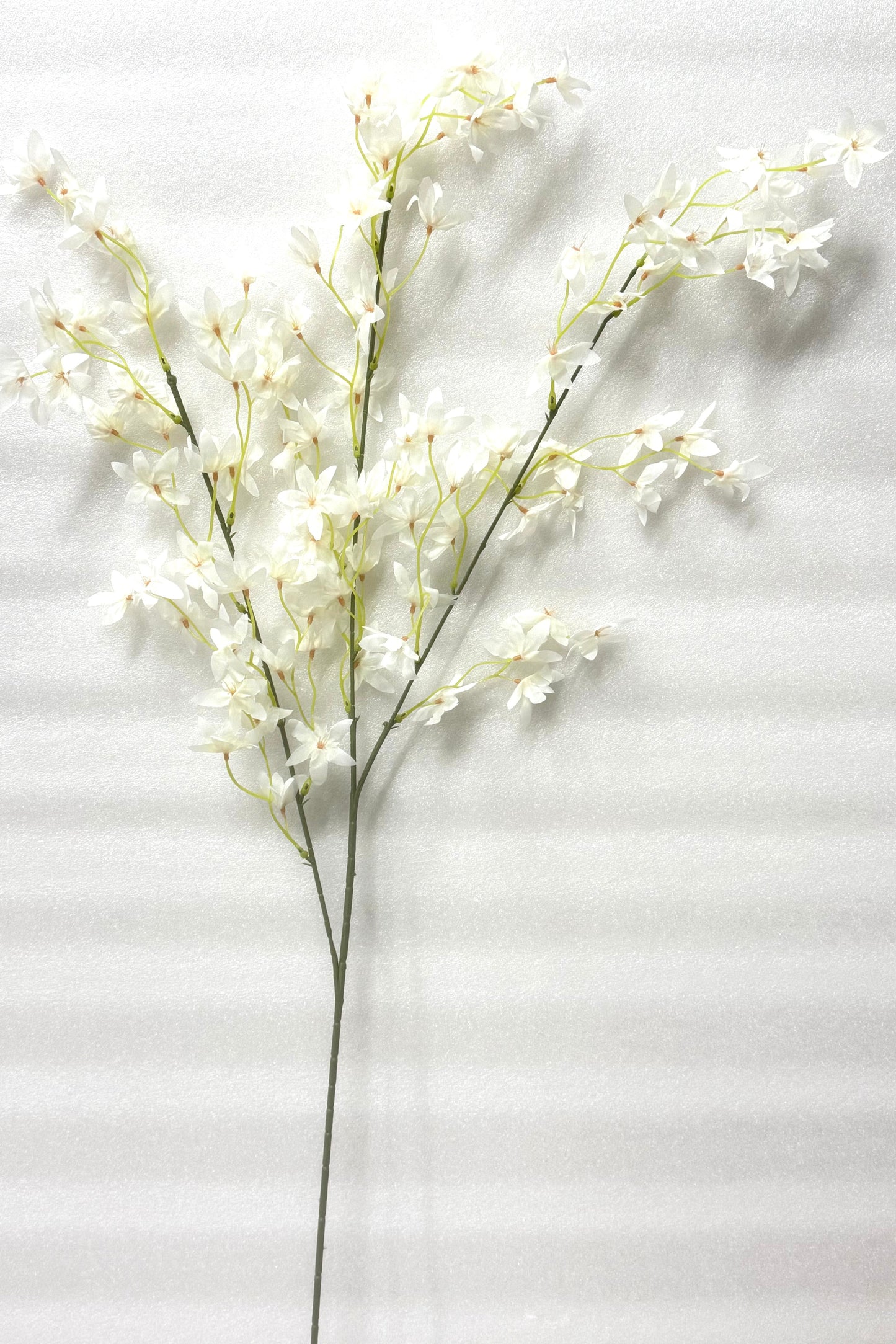 White Artificial Cherry Blossom Spray