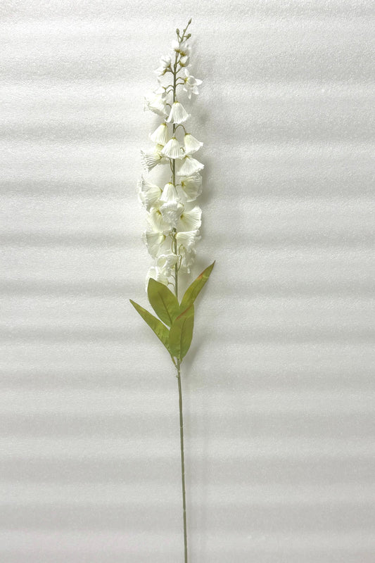 White Artificial Canterbury Bells Stem