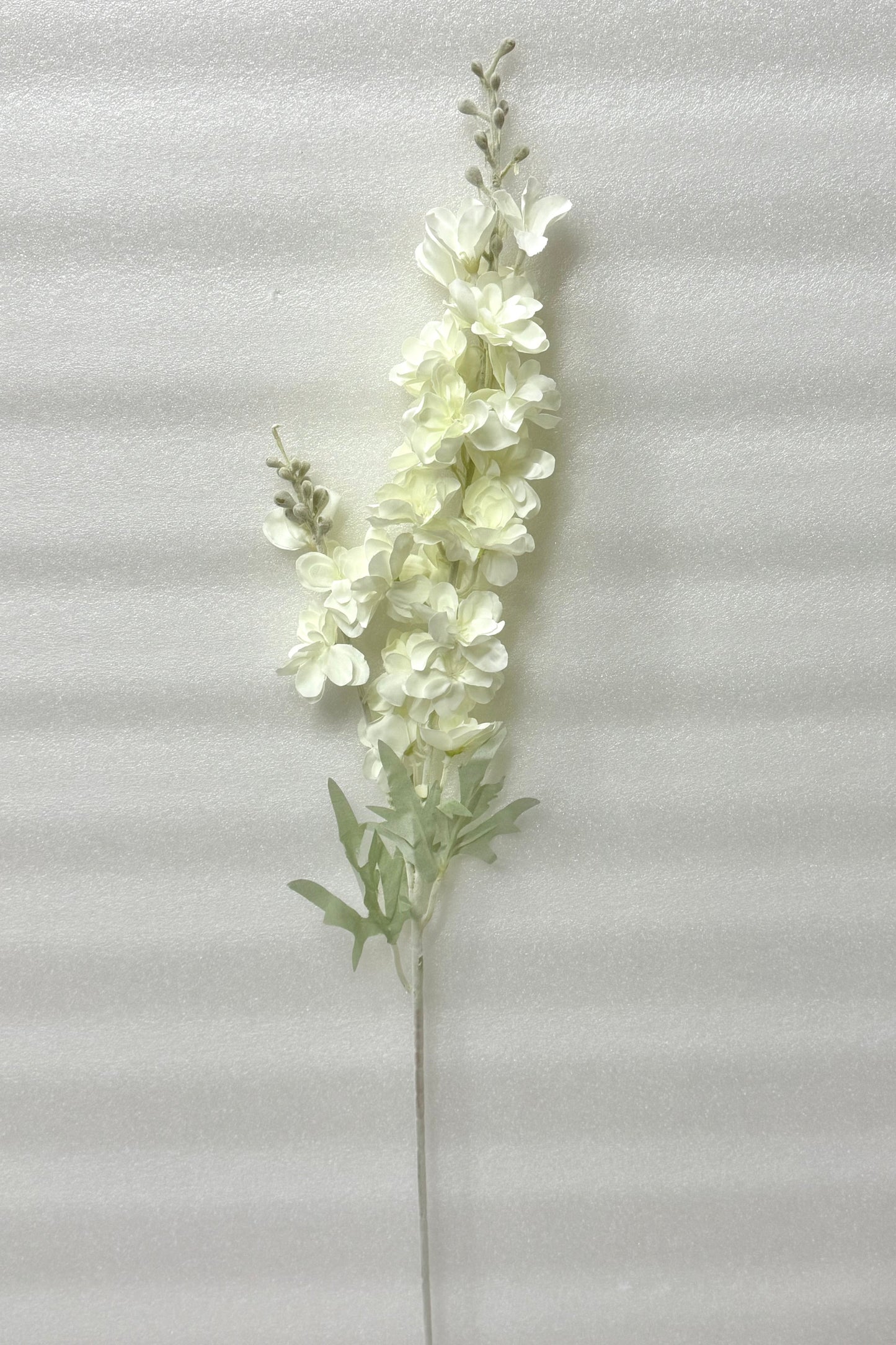 White Artificial Delphinium Stem