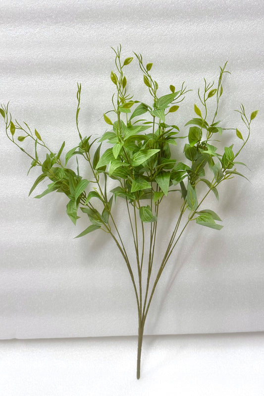 Green Artificial Japonica Leaf Branch