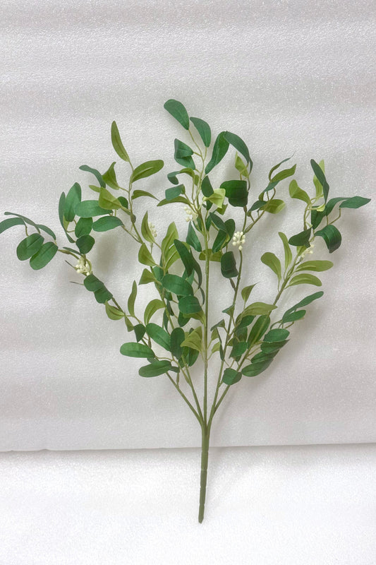 Green Artificial Mistletoe Branch