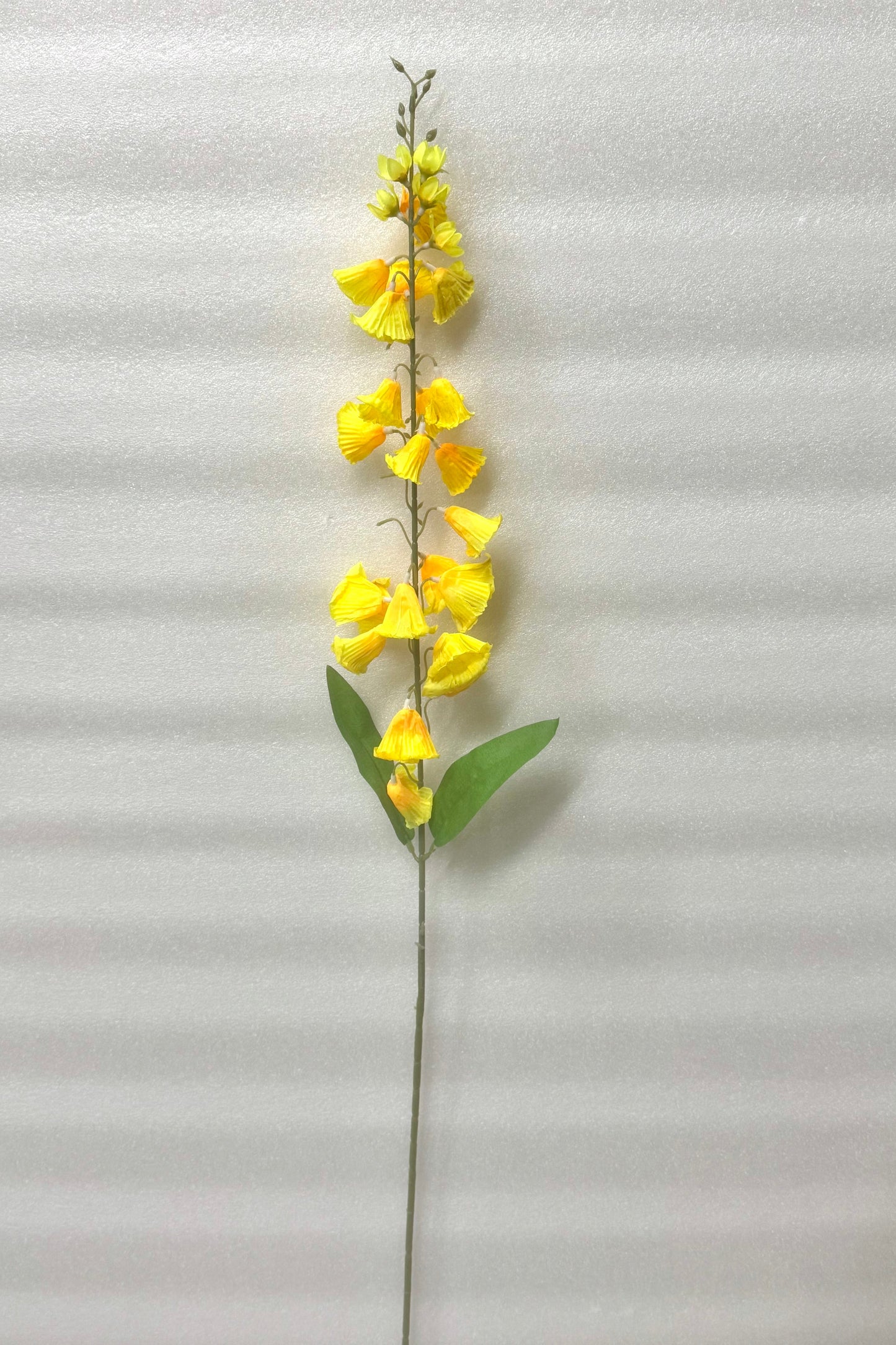 Yellow Artificial Canterbury Bells Stem