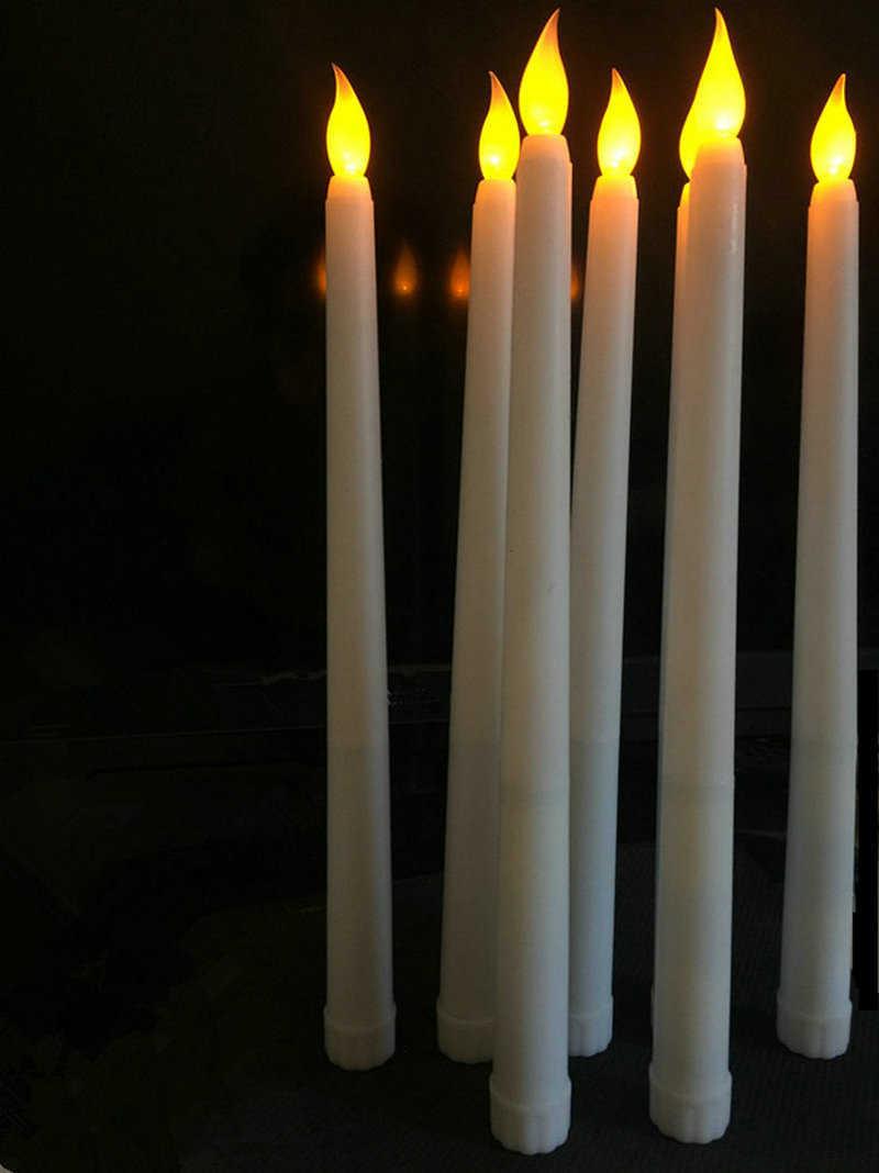 Led candles (10" height)