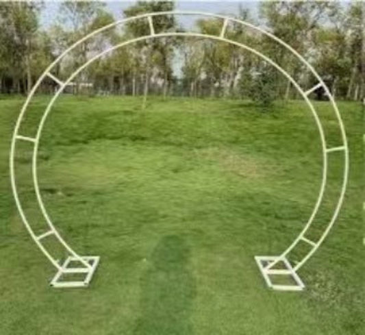 Metal Double Hoop Arches_Rental